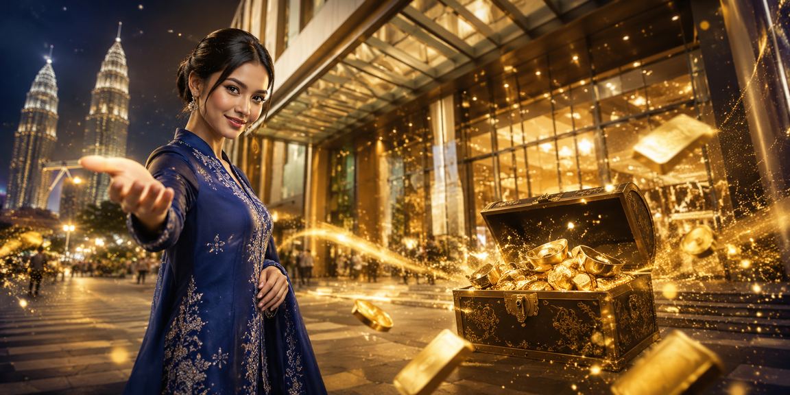 Suasana pertaruhan di Kuala Lumpur dengan pemain memakai baju kurung